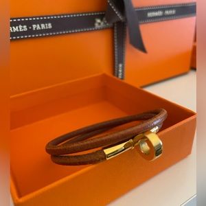 Hermes, leather bracelet